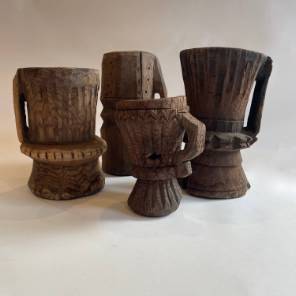 A Set of 4 Afghan Mortars
